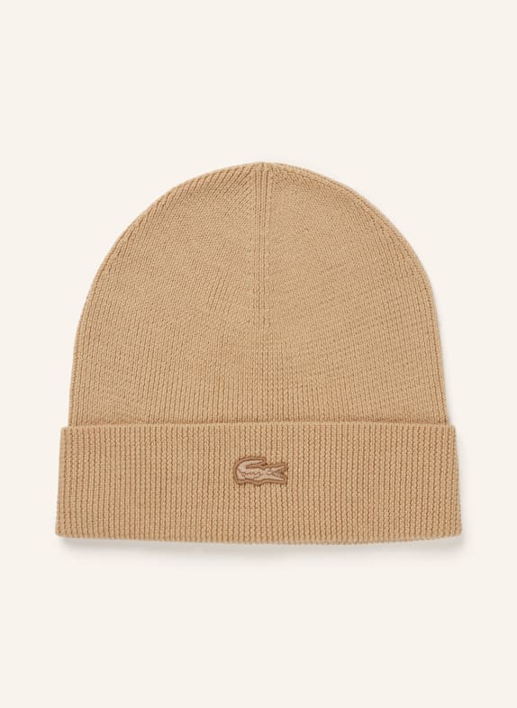 LACOSTE Mütze BEIGE