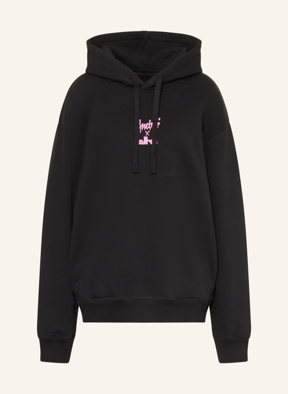 elho Hoodie MARS SCHWARZ / PINK
