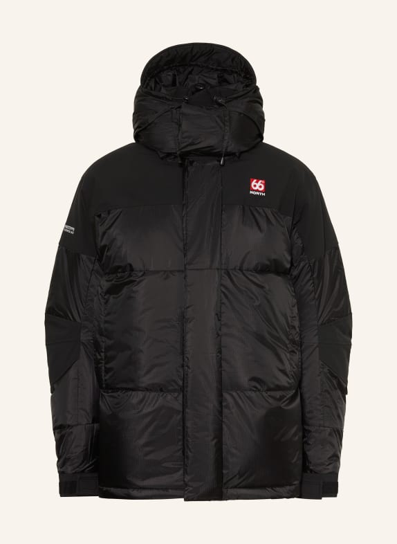 66°NORTH Daunenjacke TINDUR SCHWARZ
