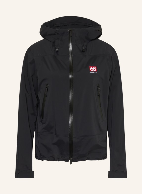 66°NORTH Hardshell-Jacke SNAEFELL SCHWARZ