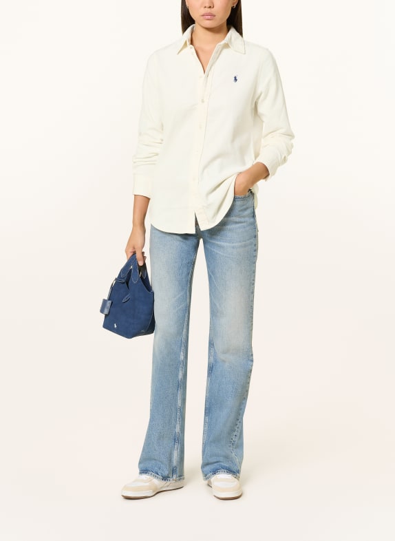 POLO RALPH LAUREN Shirt blouse made of corduroy ECRU
