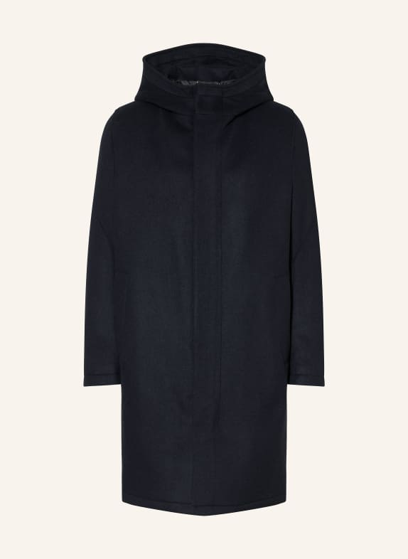 DRYKORN Płaszcz NAUKANO GRANATOWY