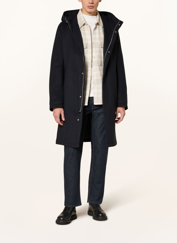 DRYKORN Mantel NAUKANO DUNKELBLAU