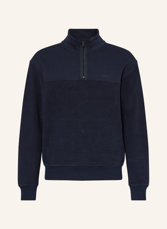 BOSS Sweat-Troyer WINTERBRUSH DUNKELBLAU