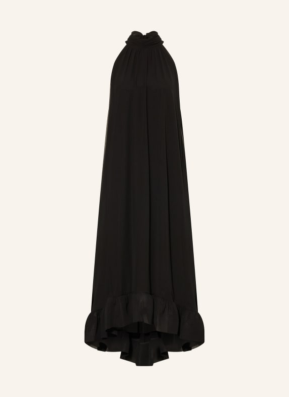APART Kleid mit Rüschen SCHWARZ