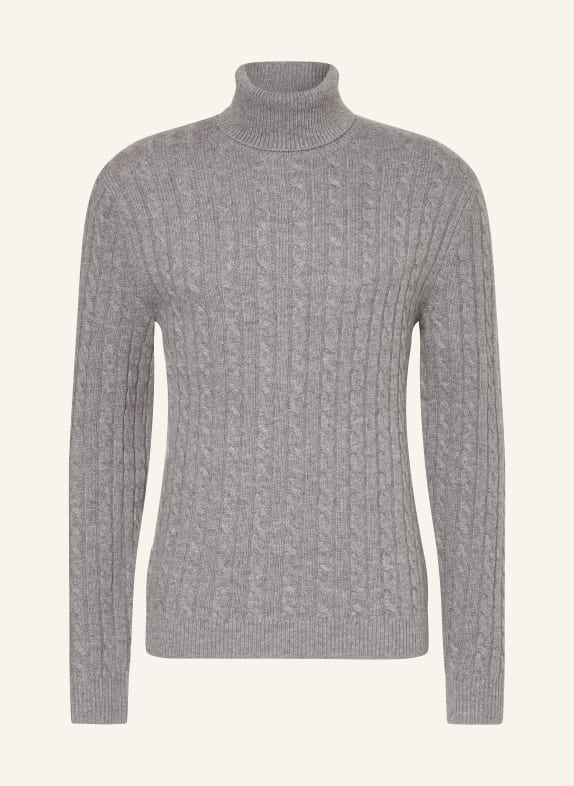 TIGER OF SWEDEN Rollkragenpullover WILDE RWS GRAU