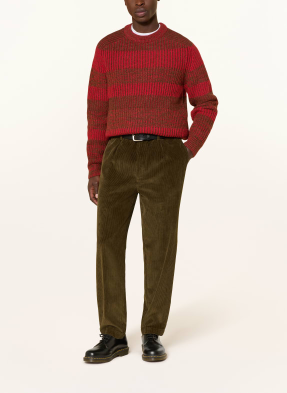 Barbour Trui SADDLE ROOD / BRUIN