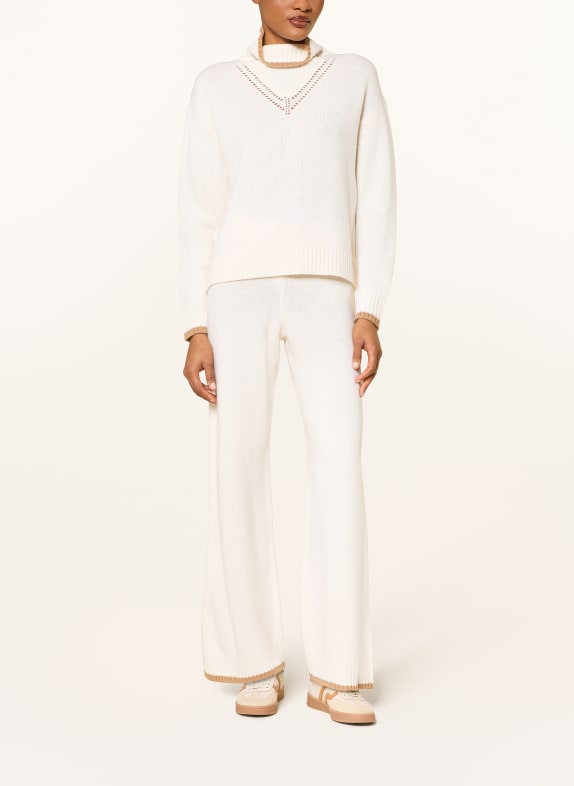 HERNO Strickhose CREME