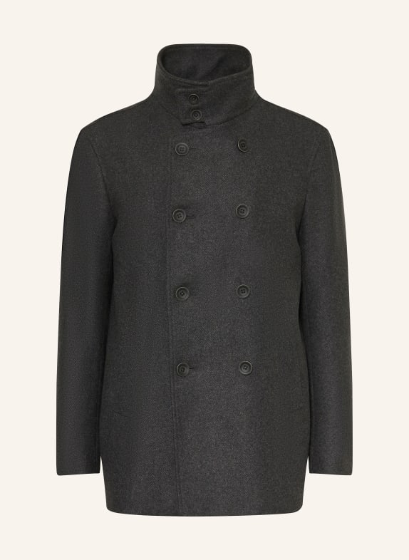 HERNO Cabanjacke GRAU / DUNKELGRAU