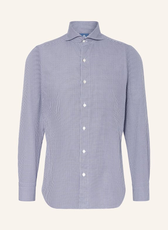 FINAMORE 1925 Hemd SERGIO TOKYO Slim Fit WEISS / DUNKELBLAU