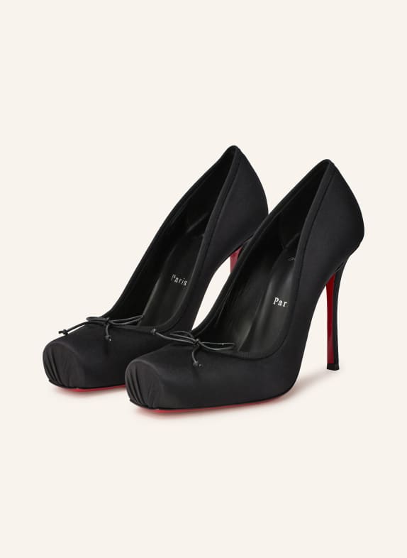 Christian Louboutin Lodičky CASSIA NODO 100 ČERNÁ