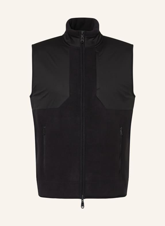 BOSS Fleece-Weste SVEEDY SCHWARZ