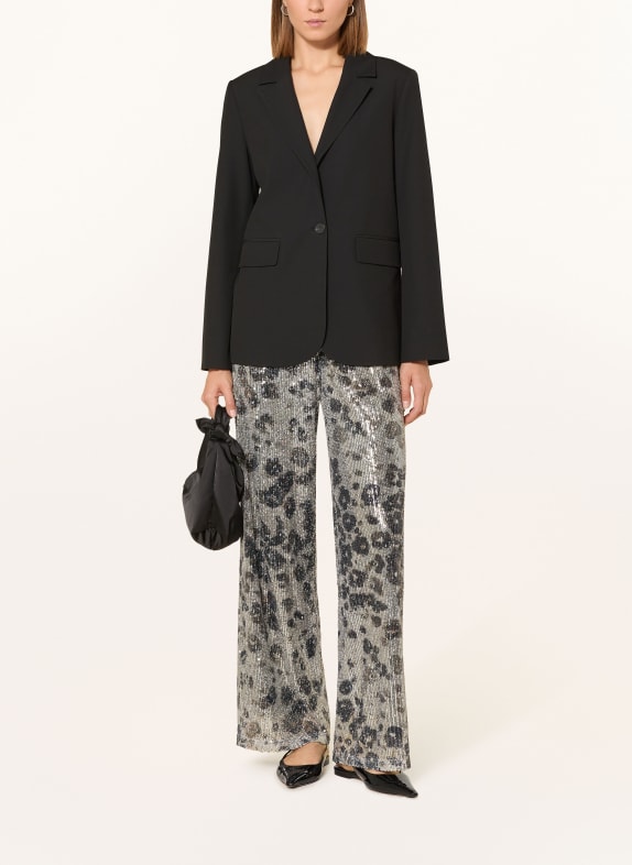Betty Barclay Marlene-broek met pailletten TAUPE / ZWART
