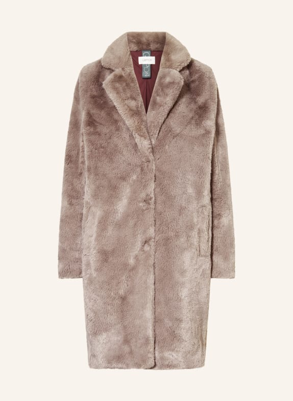 CARTOON Kunstfell-Mantel TAUPE