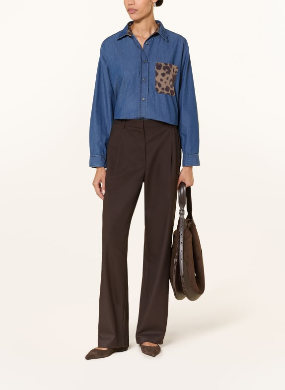 lilienfels spijkerblouse DONKERBLAUW