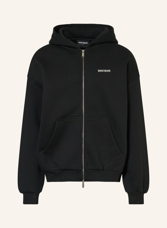 WRSTBHVR Oversized-Sweatjacke DIAGO SCHWARZ