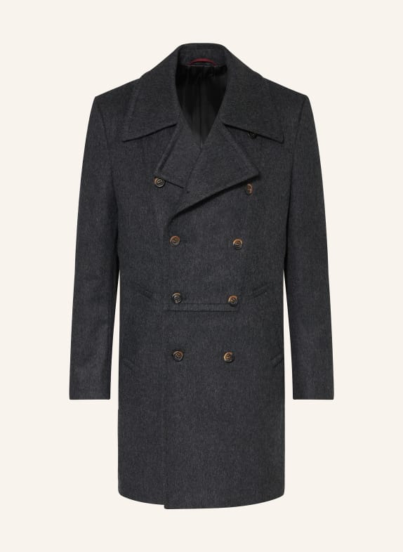 Grasegger Wollmantel CADOC DUNKELGRAU