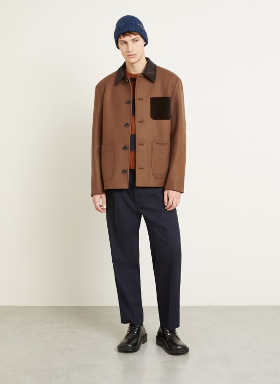 MARNI jas BRUIN / MARRON FONCÉ