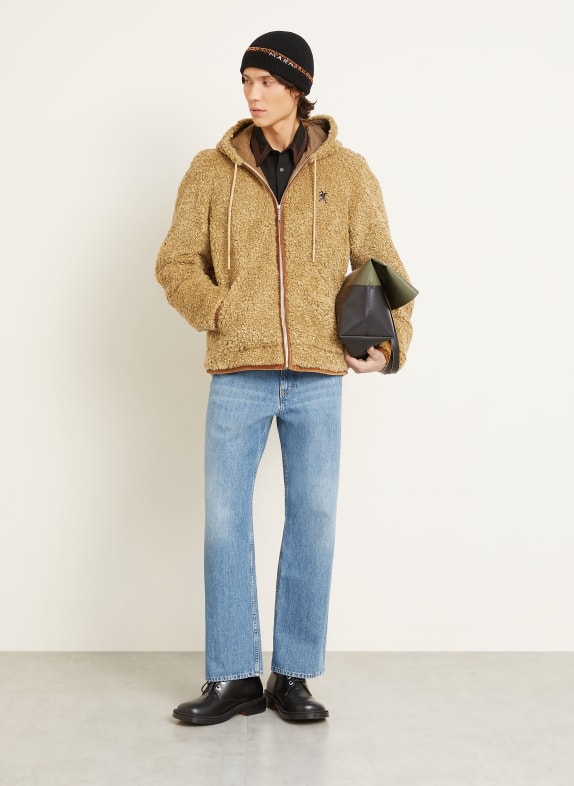 MARNI Teddyfell-jas CAMEL