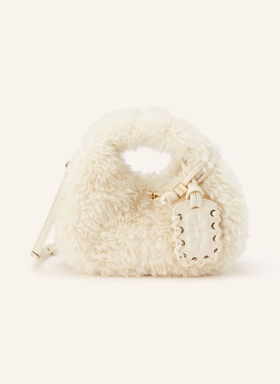 GANNI torba na ramię ECRU