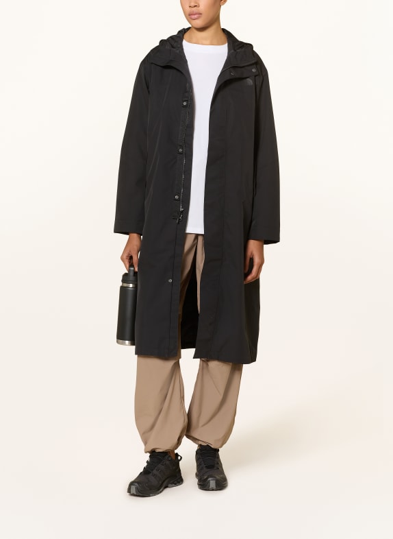 THE NORTH FACE Regenmantel NUKABI ZWART