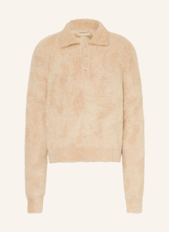 RETERNITY Strick-Poloshirt CLAIR BEIGE