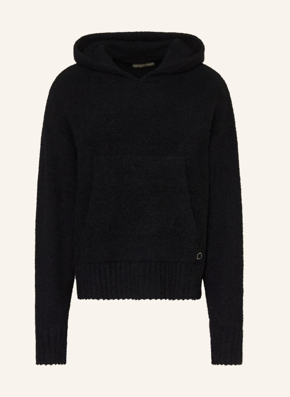 RETERNITY Sweat à capuche en maille NOIR