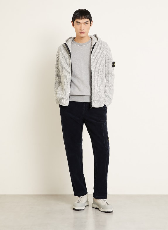 STONE ISLAND Cordchino Tapered Fit SCHWARZ