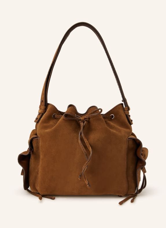Acne Studios Beuteltasche COGNAC