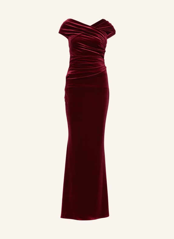 TALBOT RUNHOF Abendkleid 364 BURGUNDY RED