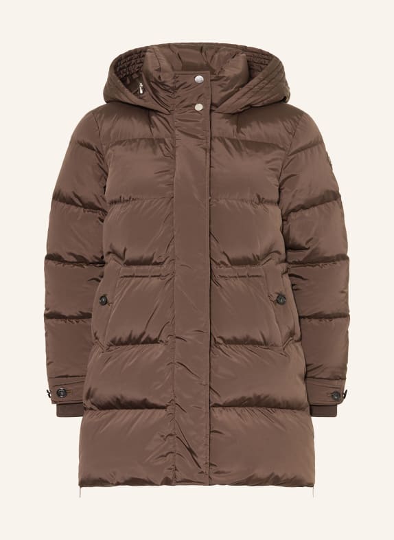 WOOLRICH Daunenjacke ALSEA DUNKELBRAUN