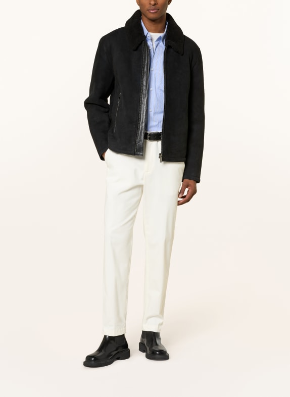 STRELLSON Lederjacke SCHWARZ