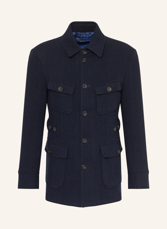 HABSBURG Janker FEISTRITZ DUNKELBLAU / SCHWARZ