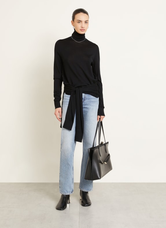 TOTEME Rollkragenpullover SCHWARZ