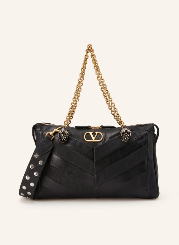 VALENTINO GARAVANI Schultertasche GROWL SCHWARZ