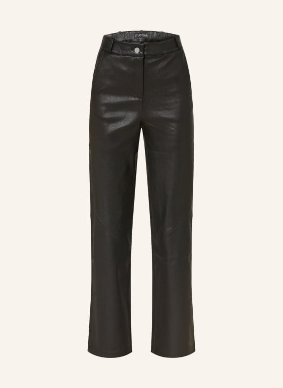 STUDIO AR Lederhose MALEAH SCHWARZ