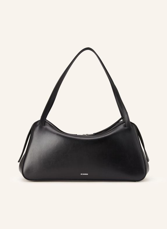 JIL SANDER DUNE shoulder bag BLACK