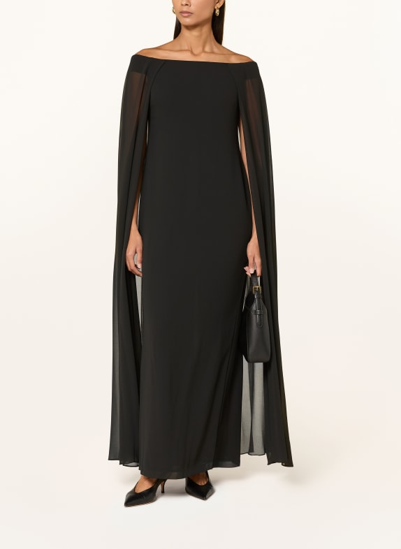 LAUREN RALPH LAUREN Abendkleid SCHWARZ