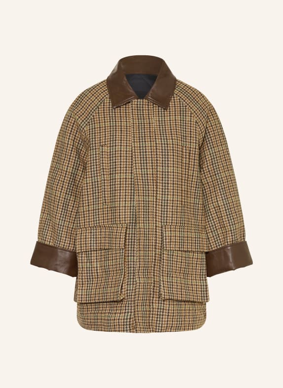 ELEH kurtka BEŻOWY / BRĄZOWY / ZIELONY