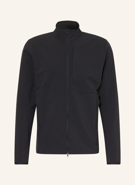 lululemon Laufjacke GRID FLEECE FULL-ZIP SCHWARZ