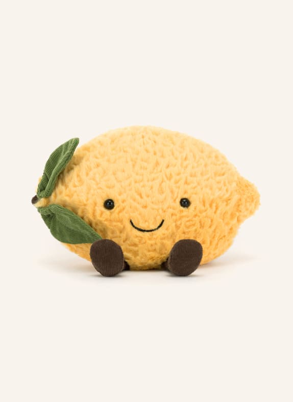 Jellycat Peluche AMUSEABLES LEMON SMALL JAUNE / MARRON / VERT