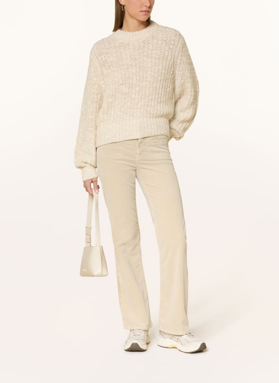 OPUS PANTS Cordhose MELLY FRESH 2088 macadamia