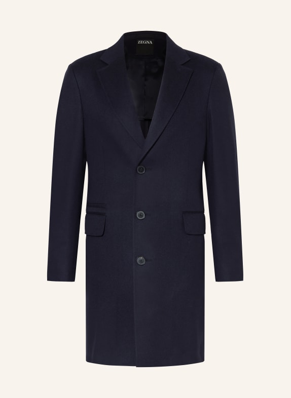 ZEGNA Wollmantel DUNKELBLAU