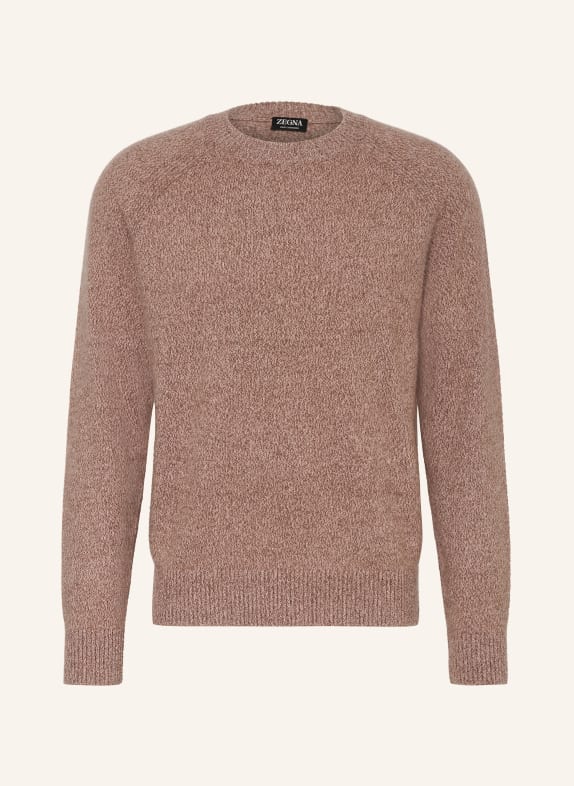 ZEGNA Cashmere-Pullover OASI ALTROSA / BRAUN