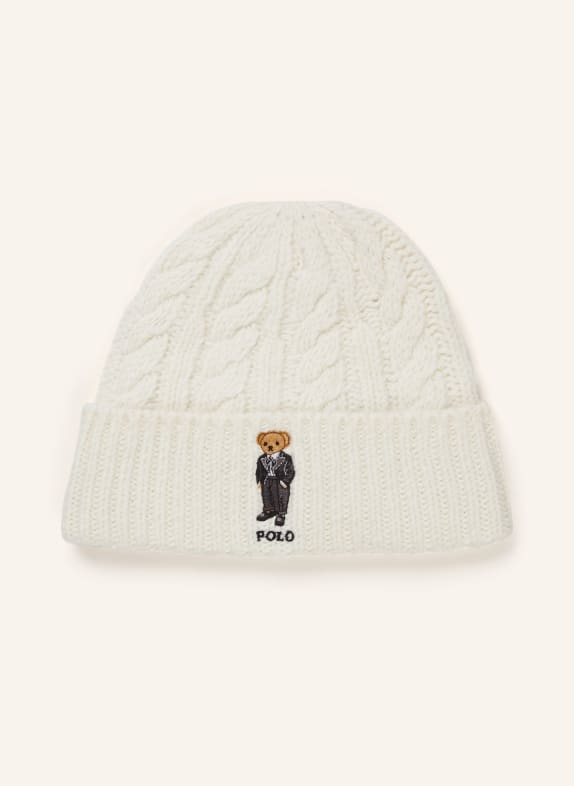 POLO RALPH LAUREN Mütze mit Alpaka WEISS