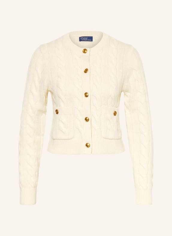 POLO RALPH LAUREN cardigan LIGHT YELLOW