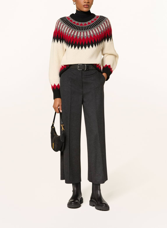 POLO RALPH LAUREN Pullover ECRU / ROT / SCHWARZ