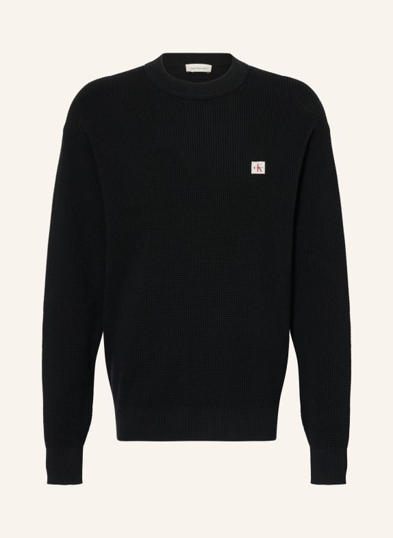 Calvin Klein Jeans Pullover SCHWARZ