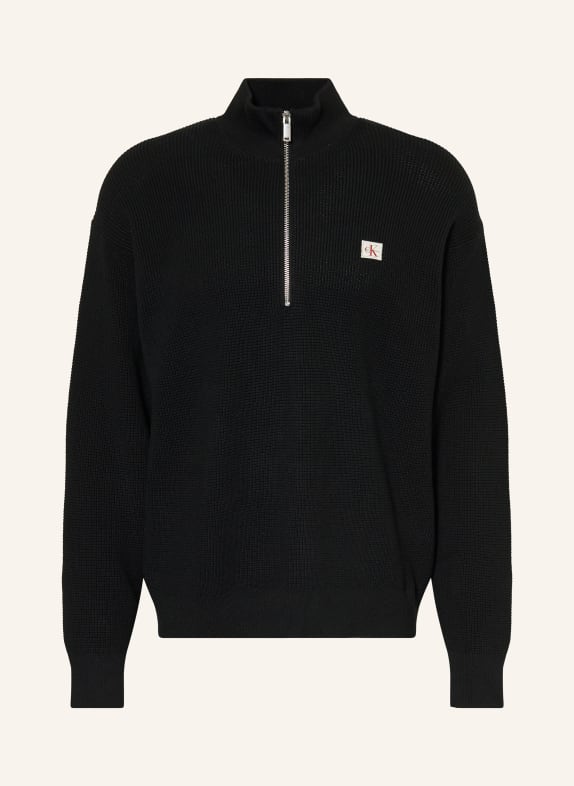 Calvin Klein Jeans Troyer SCHWARZ