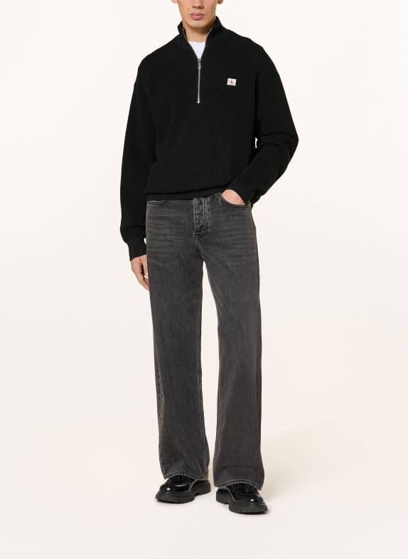 Calvin Klein Jeans Troyer SCHWARZ